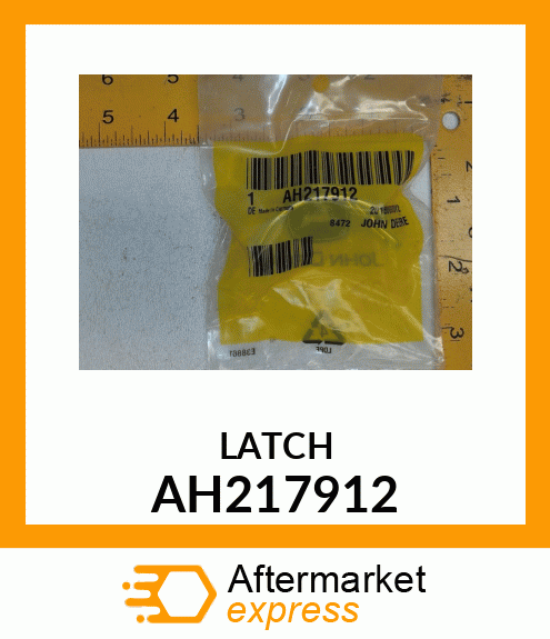 LATCH, AIR CLEANER COVER AH217912