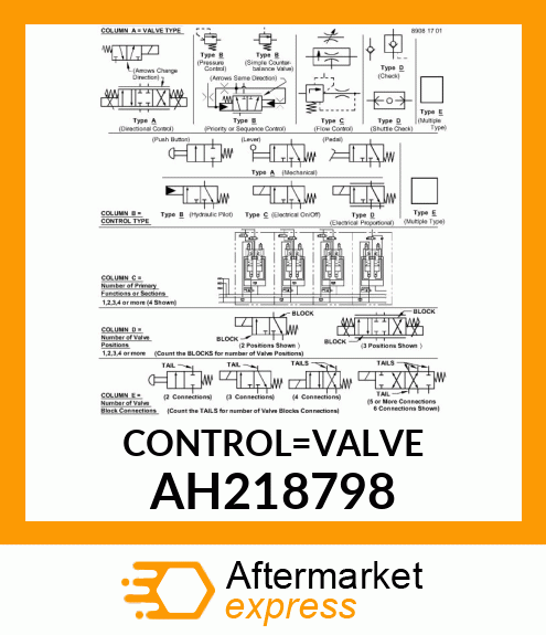 CONTROL VALVE, 4WD ON/OFF AH218798