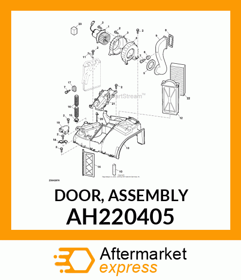 DOOR, ASSEMBLY AH220405