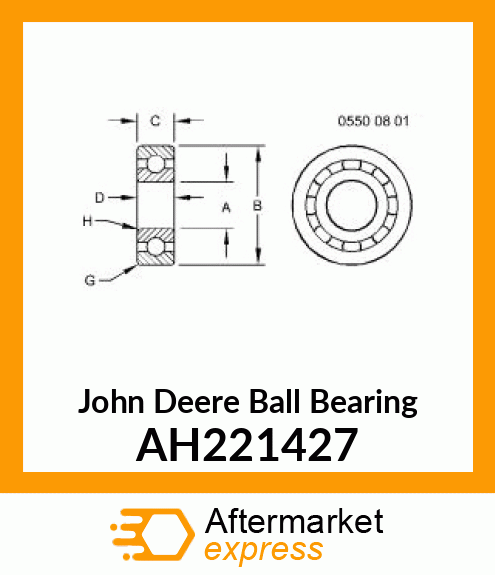 BALL BEARING AH221427
