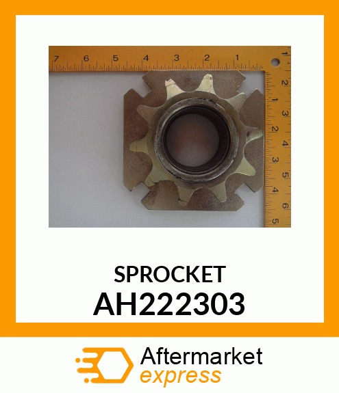 DRIVE SPROCKET,SPROCKET ASSY W/BUSH AH222303