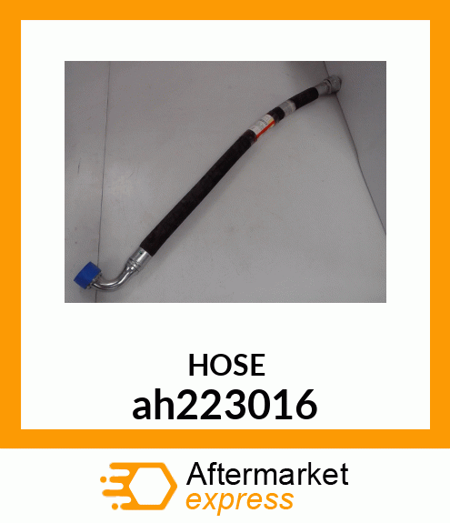 HYDRAULIC HOSE,HOSE ASSY, SUCTION, ah223016