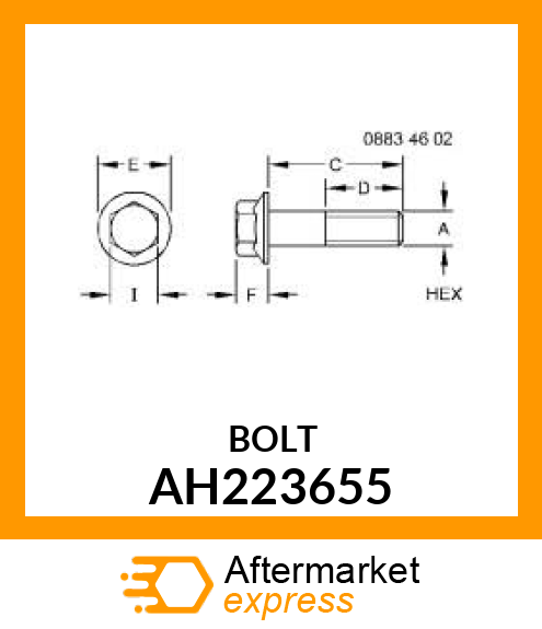 PUSH ROD,DRAPER TENSIONING AH223655