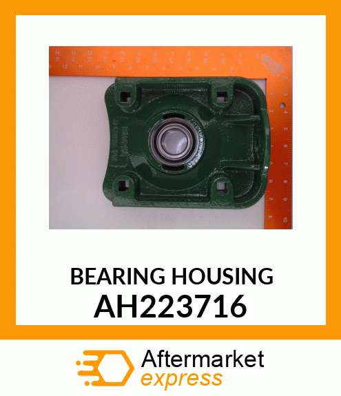 BEARING WITH HOUSING, CLEAN GRAIN L AH223716