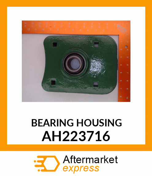 BEARING WITH HOUSING, CLEAN GRAIN L AH223716