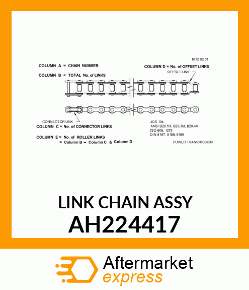 LINK CHAIN ASSY AH224417