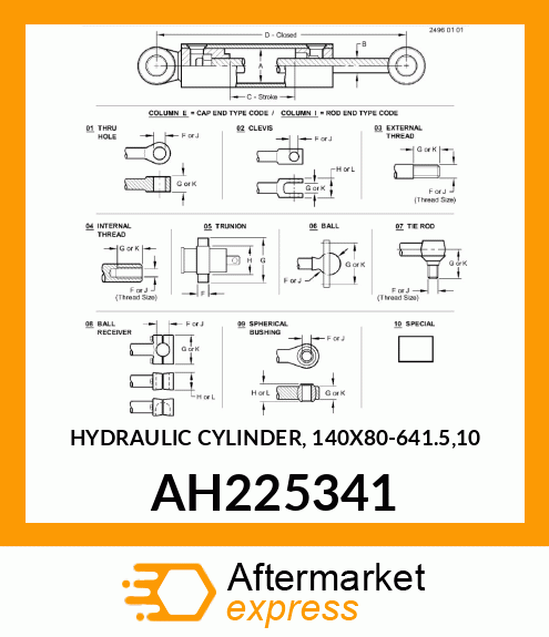 Hydraulic Cylinder AH225341