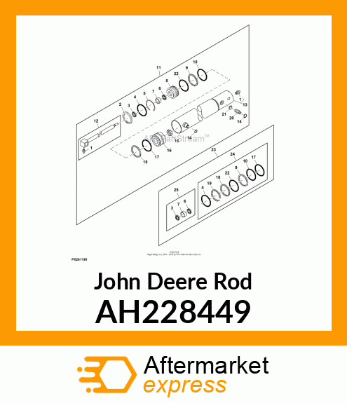 ROD ASSEMBLY, 36 AH228449