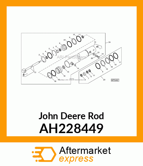 ROD ASSEMBLY, 36 AH228449