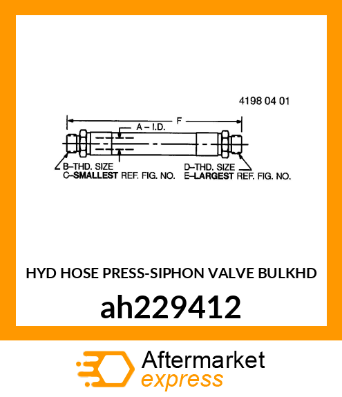 HYD HOSE PRESS ah229412