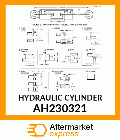 Hydraulic Cylinder AH230321