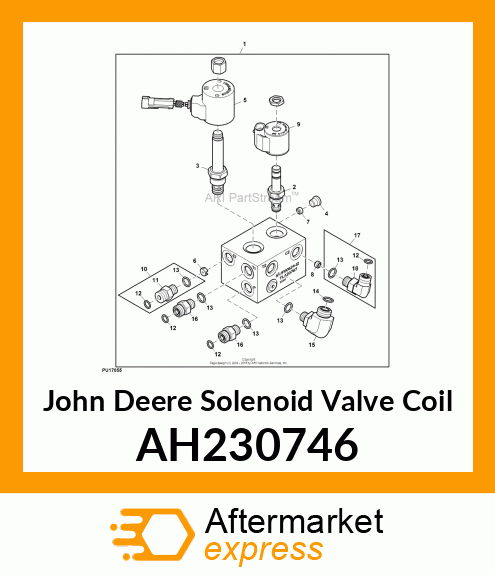 SOLENOID VALVE COIL,REEL F/ A AND AH230746