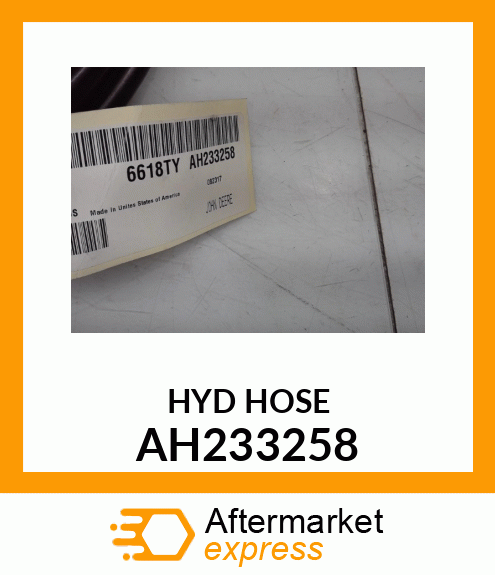 HYDRAULIC HOSE AH233258