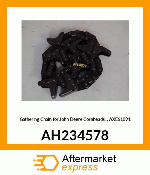 GATHERER CHAIN, ASSEMBLY, ROW UNIT AH234578