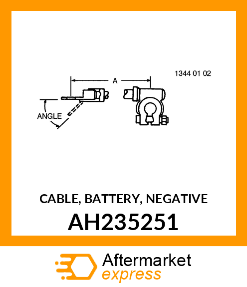 CABLE, BATTERY, NEGATIVE AH235251