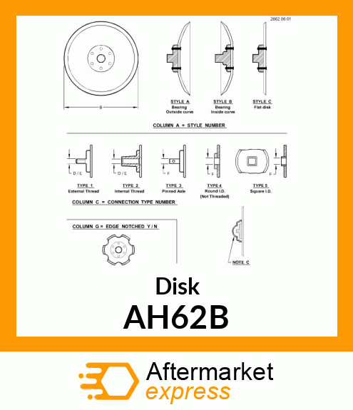 Disk AH62B