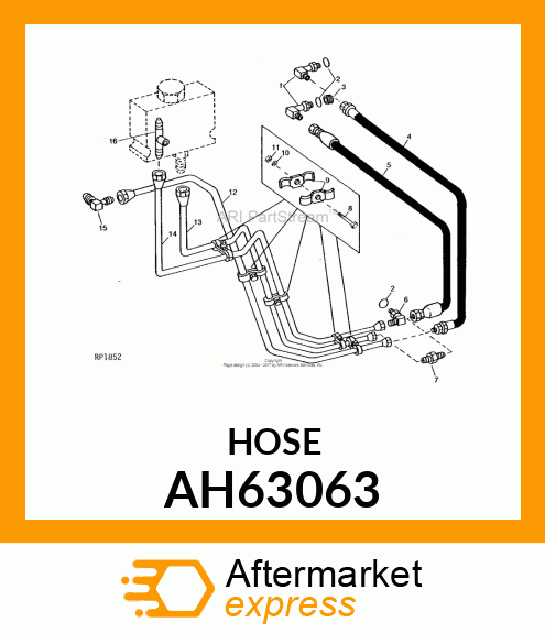 Hydraulic Hose AH63063