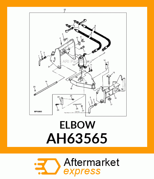 ELBOW ASSY AH63565