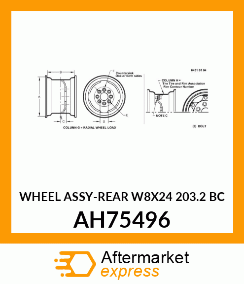 Wheel AH75496