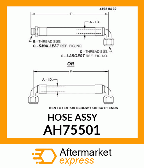 HOSE ASSY AH75501