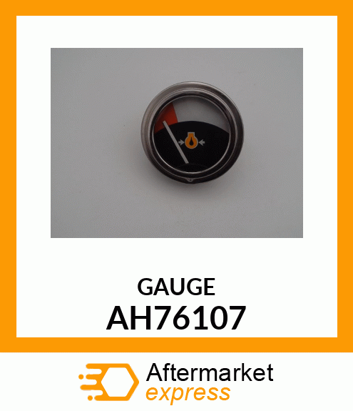 Pressure Gauge - GAUGE ASSY-ENGINE OIL PRESSURE AH76107