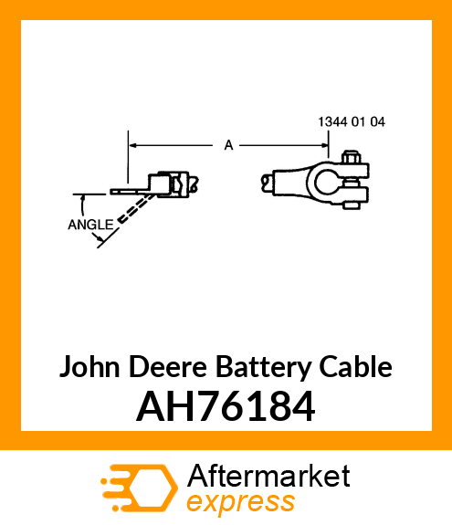 BATTERY CABLE, CABLE ASSY AH76184