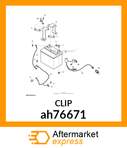 CLIP ASSY ah76671