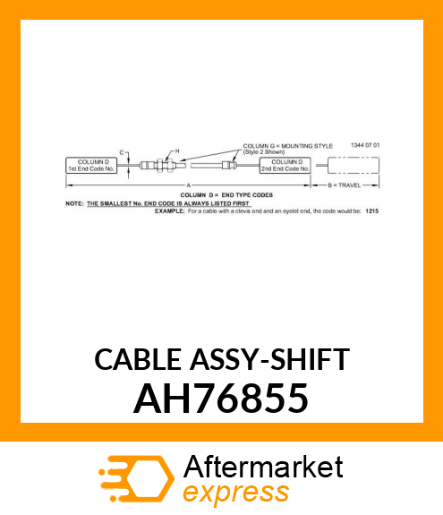 CABLE ASSY AH76855