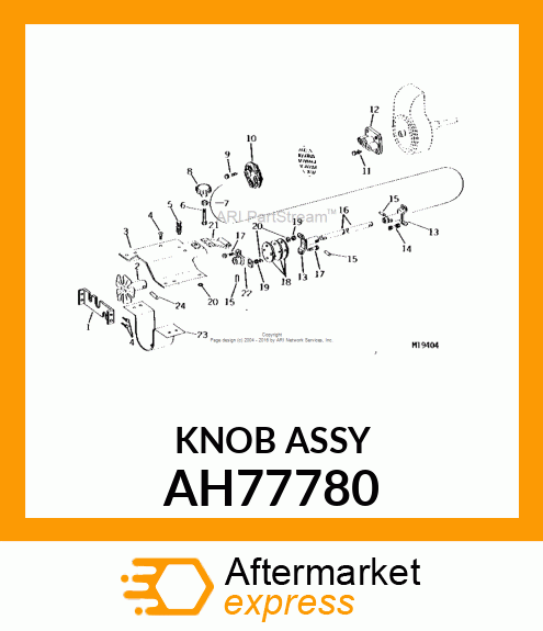 KNOB ASSY AH77780
