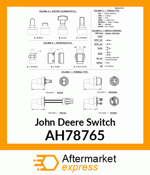 SWITCH ASSY AH78765