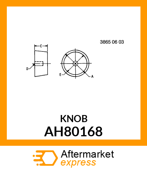 KNOB ASSY AH80168