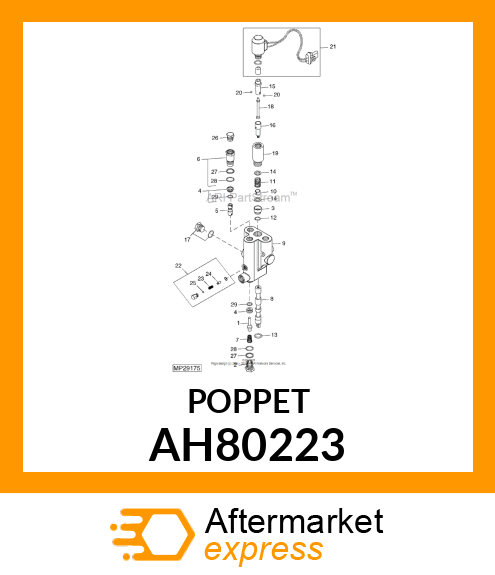 POPPET ASSY AH80223