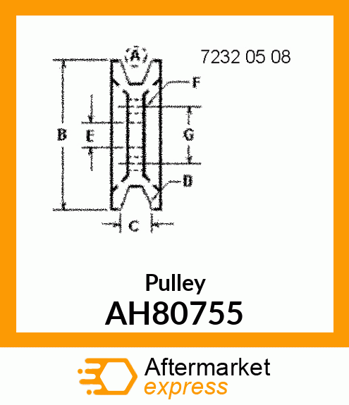Pulley AH80755