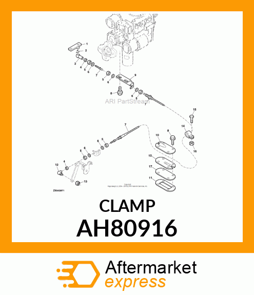 CLIP ASSY AH80916