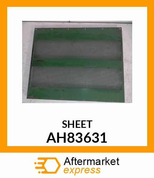 SHEET AH83631