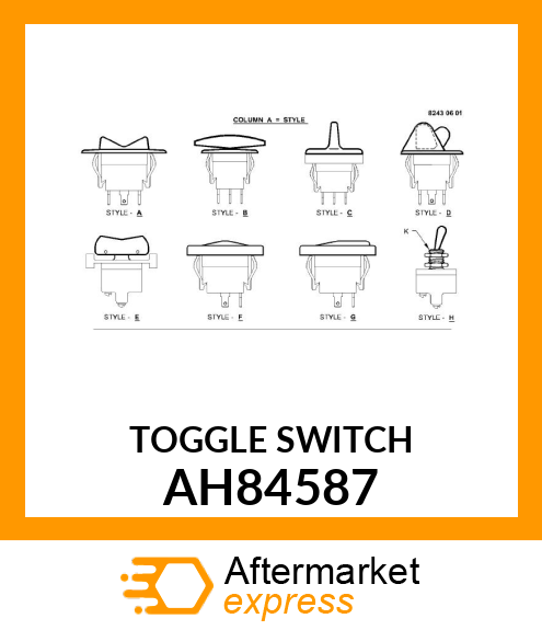 Switch Toggle Rocker AH84587