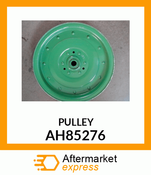 PULLEY ASSY, FLAT IDLER AH85276