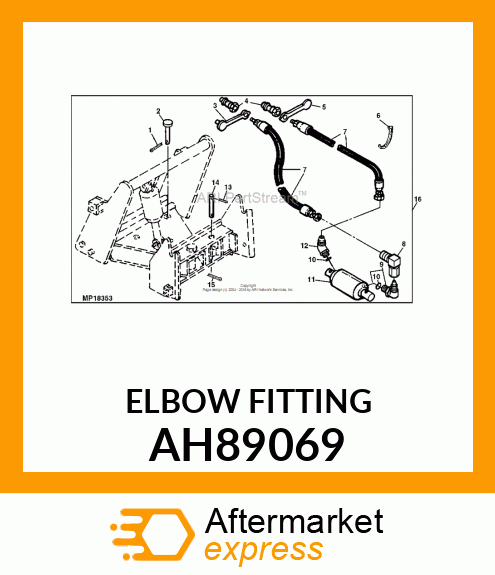 ELBOW ASSY AH89069