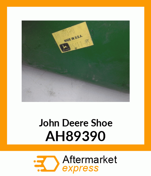 SHOE ASSY AH89390