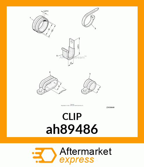 CLAMP ASSY ah89486