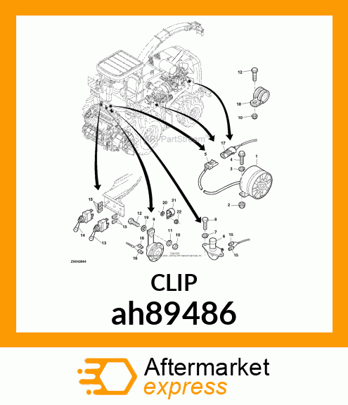 CLAMP ASSY ah89486