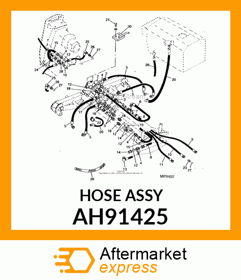 HOSE ASSY AH91425