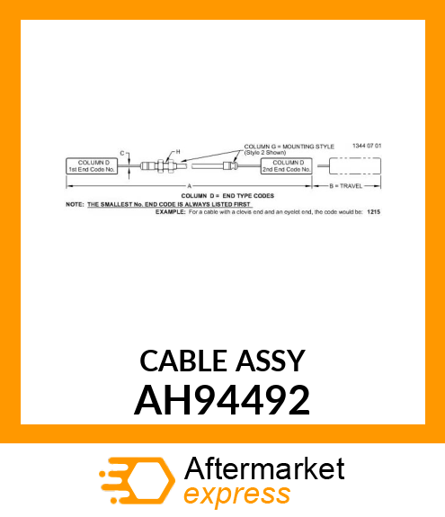 CABLE ASSY AH94492