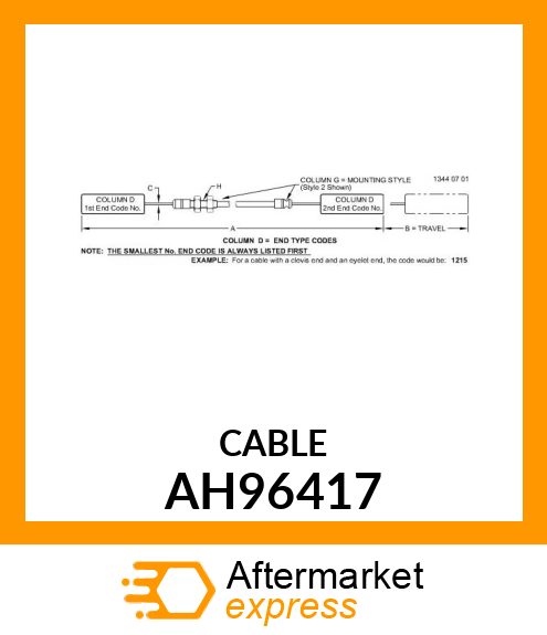 CABLE ASSY AH96417