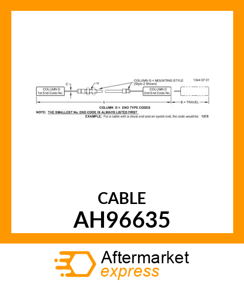 CABLE ASSY AH96635