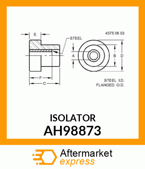 ISOLATOR AH98873