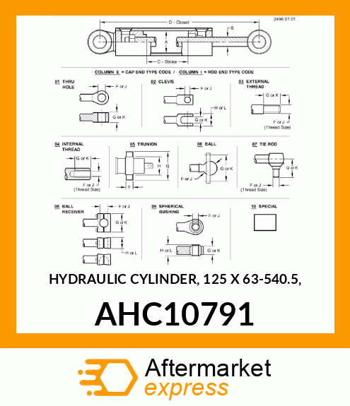 Hydraulic Cylinder AHC10791