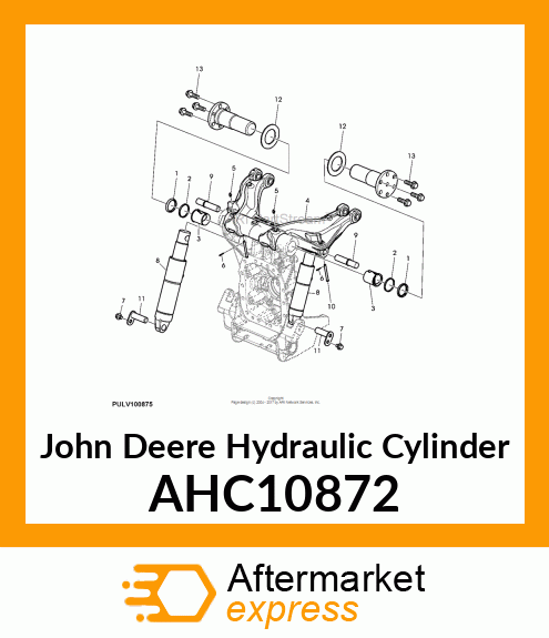 HYDRAULIC CYLINDER, CYLINDER 63SA AHC10872