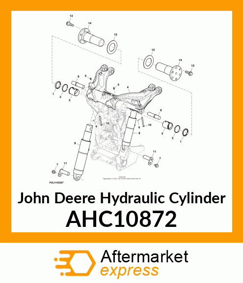 HYDRAULIC CYLINDER, CYLINDER 63SA AHC10872
