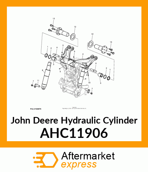 HYDRAULIC CYLINDER, 50 SA AHC11906